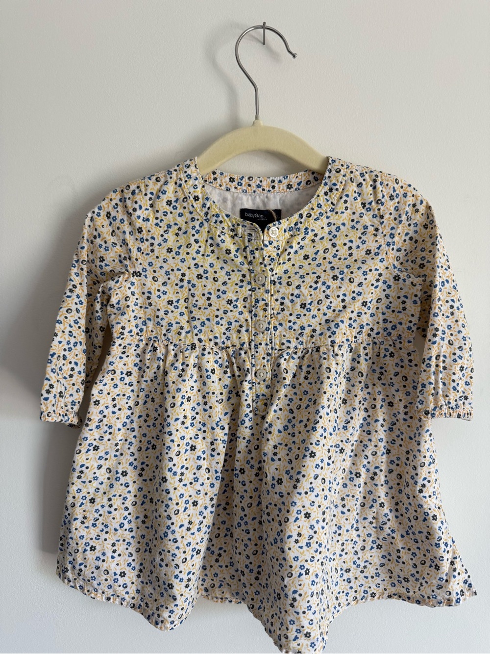 babyGap floral cotton dress, 6-12m